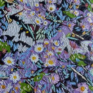 Re-Created Asters IX by Robert S. Lee