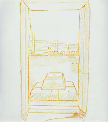 Doorway by Robert S. Lee (Sketchbook p. 37) thumb
