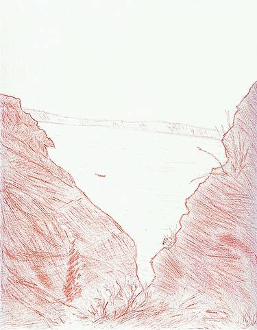 Original Seascape Drawings by Robert Lee