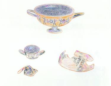 Kylix and Krater by Robert S. Lee (Sketchbook p. 113) thumb