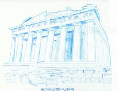 Print of Fine Art Architecture Drawings by Robert Lee