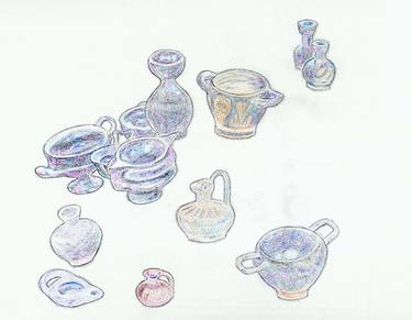 Pottery by Robert S. Lee (Sketchbook p. 97) thumb