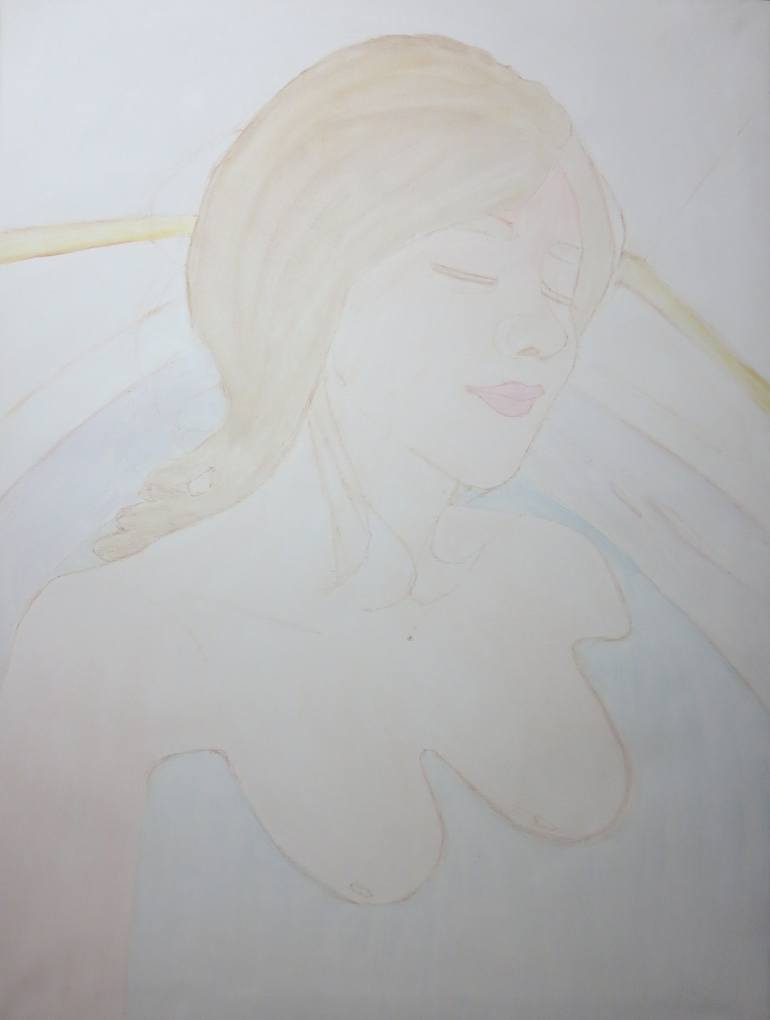 Original Realism Nude Painting by Robert Lee