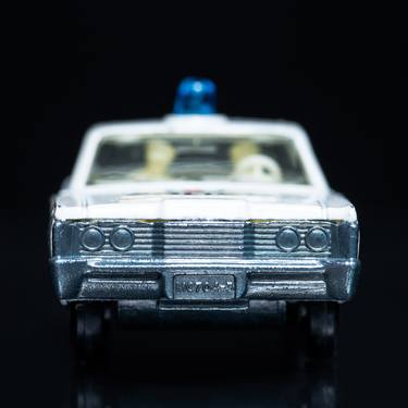 Mercury White Police Car thumb