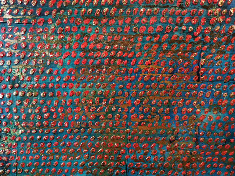 Original Abstract Painting by Denys Struk