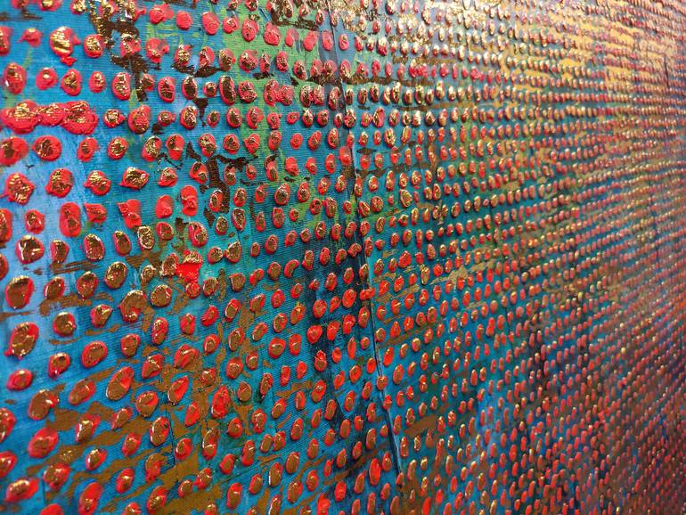 Original Abstract Painting by Denys Struk