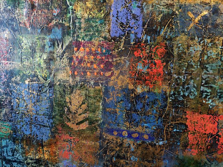 Original Abstract Painting by Denys Struk