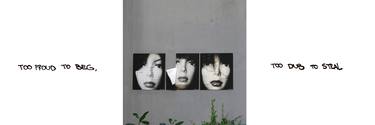 Original Portraiture Graffiti Photography by EVELYNE CHEVALLIER