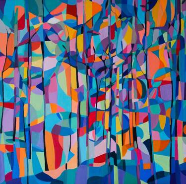 Original Modern Abstract Paintings by nicoleta costiuc