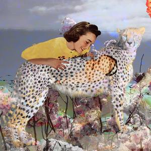 Cheetah Mother & Baby