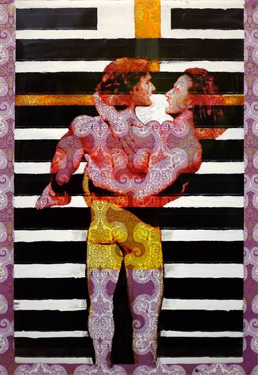Print of Figurative Love Collage by Michael Caci