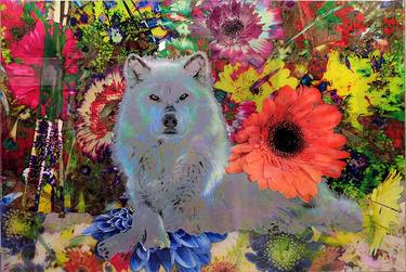 Print of Expressionism Animal Collage by Michael Caci