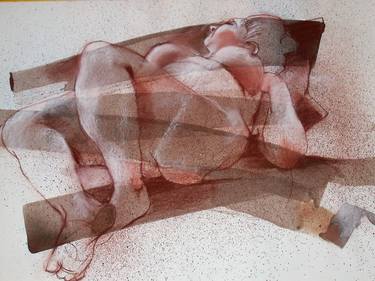 Original Nude Painting by Lucille Rella-Clohessy