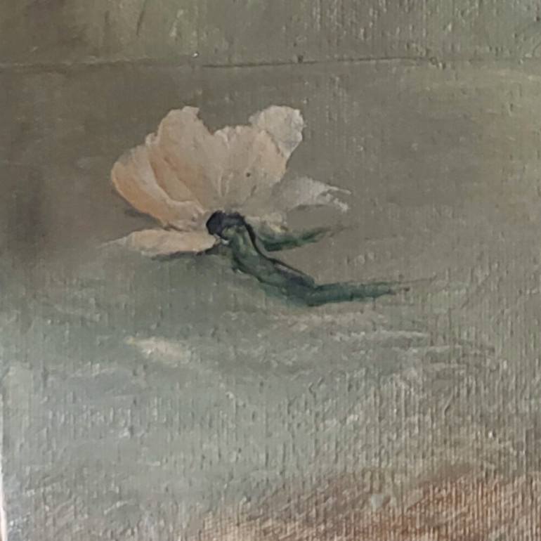 Original Realism Floral Painting by Anna Martinazzi