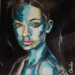 Femme 14 Blue by Charlene van den Eng