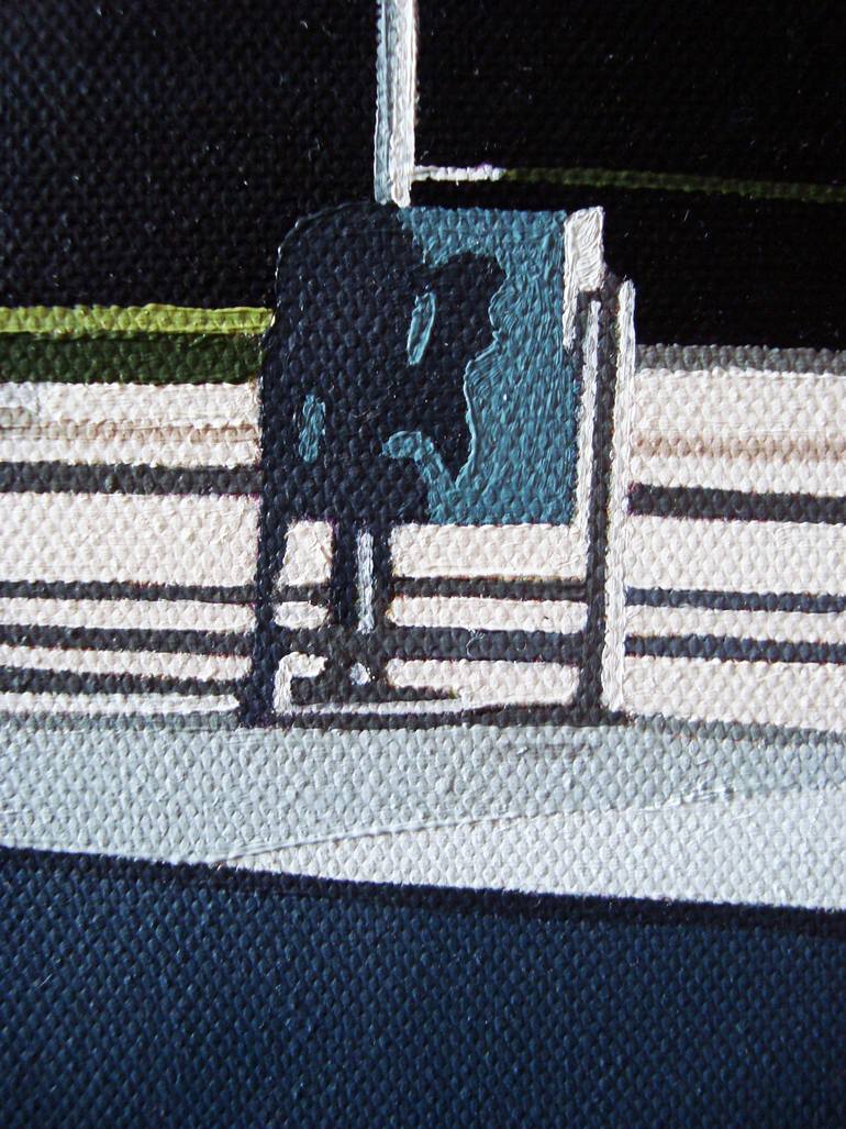Original Figurative Outer Space Painting by Carola Ramírez