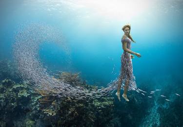 Saatchi Art Artist Miss Aniela; Photography, “SHE SHOAL (LARGE) Limited Edition of 15” #art