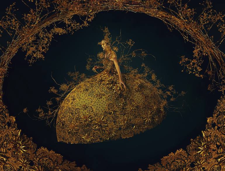 Original Fashion Photography by Miss Aniela | Conceptual Art on Paper | THE LOCKET TREE (MEDIUM) *2AP LEFT!* Limited Edition of 10