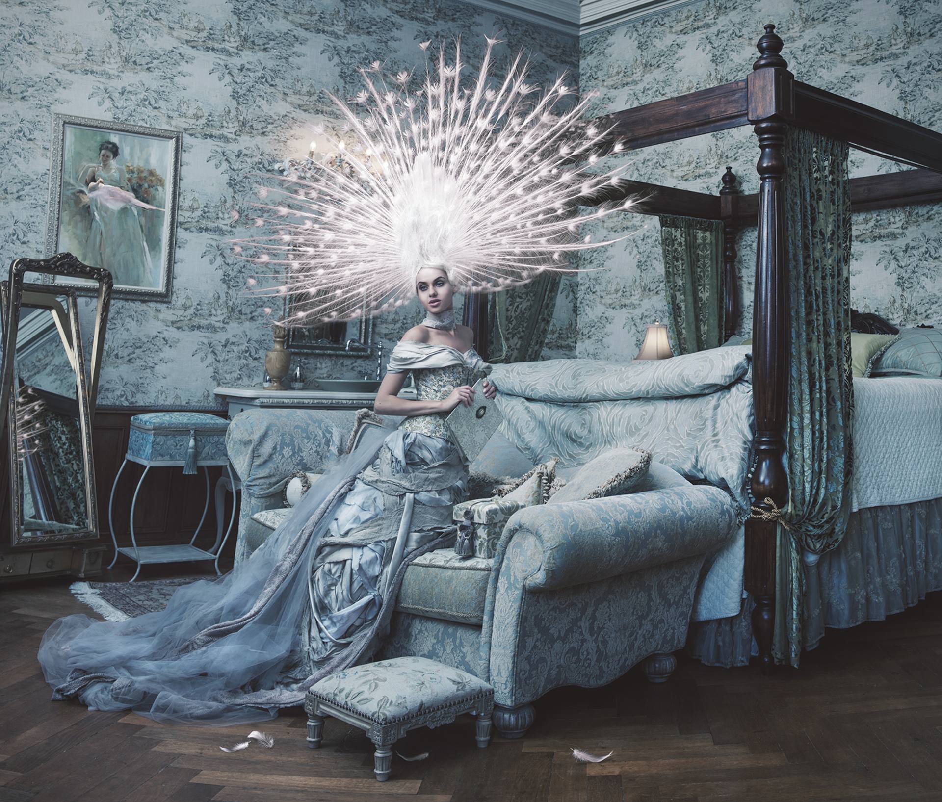 Saatchi Art Artist Miss Aniela; Photography, “POSTER & PLUMAGE (SMALL) Limited Edition of 15” #art