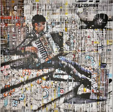 Print of Figurative Music Paintings by Andrea Chisesi