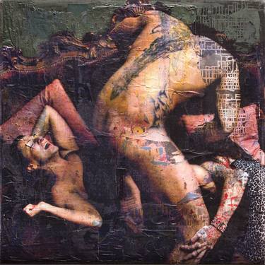 Print of Erotic Collage by Andrea Chisesi