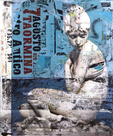 Print of Body Collage by Andrea Chisesi