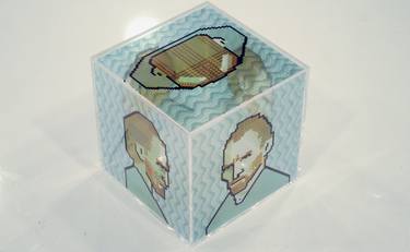 Pixel art (pixel- cube) thumb