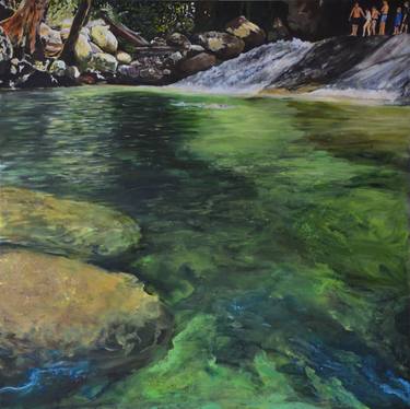 Print of Impressionism Water Paintings by Mike Paget