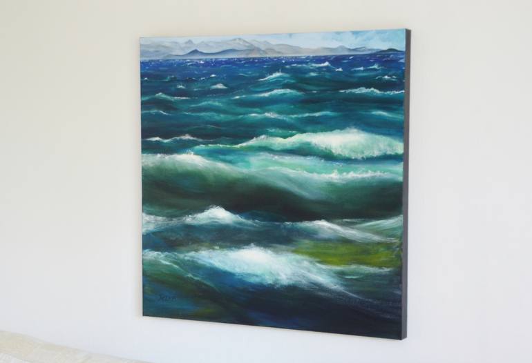 Original Seascape Painting by Mike Paget