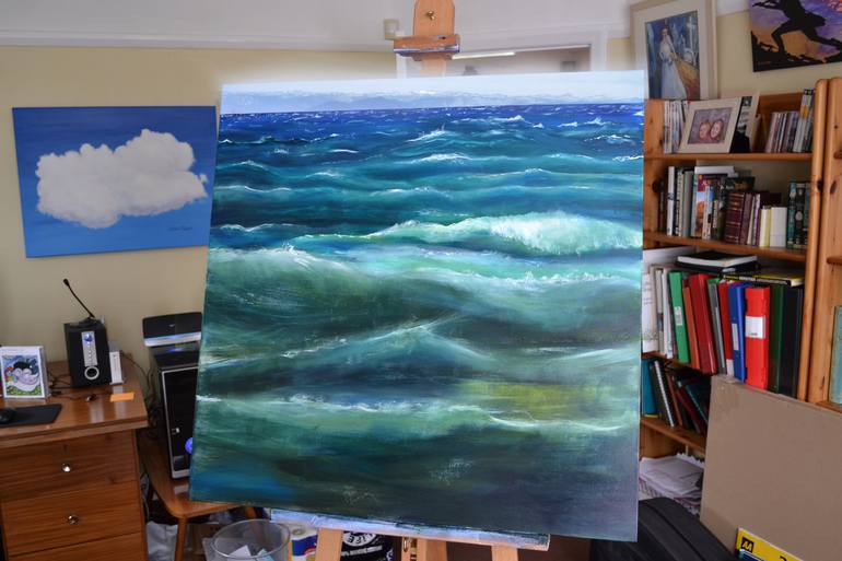 Original Seascape Painting by Mike Paget