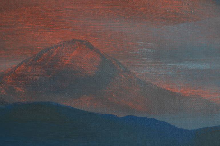 Original Impressionism Landscape Painting by Mike Paget