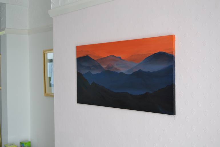 Original Impressionism Landscape Painting by Mike Paget