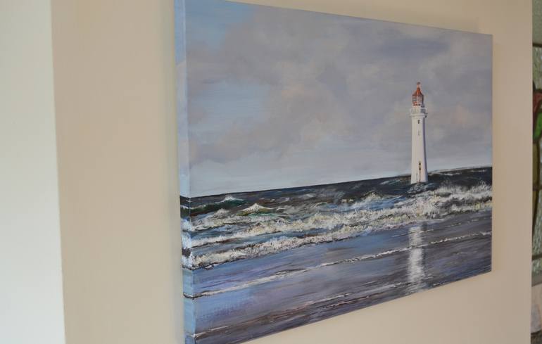 Original Realism Seascape Painting by Mike Paget