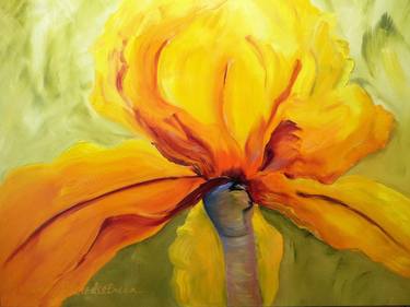 Original Floral Painting by Ginny Blakeslee Breen