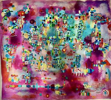 Original Abstract Paintings by Ammy Amorette