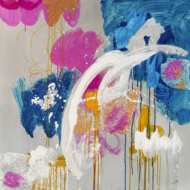 Original Abstract Paintings by Anyes Galleani