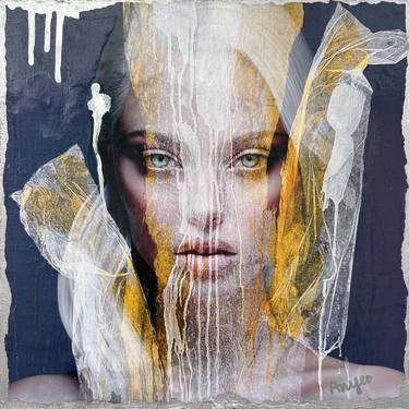 Original People Mixed Media by Anyes Galleani