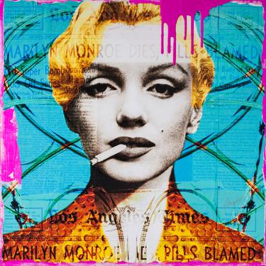 Original Pop Art Celebrity Paintings by Anyes Galleani