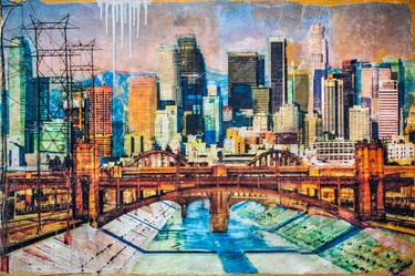 Print of Cities Paintings by Anyes Galleani