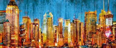 New York Lights, Metal Print, Limited Edition thumb