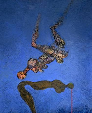 Original Expressionism Body Paintings by Jörg Kaminski