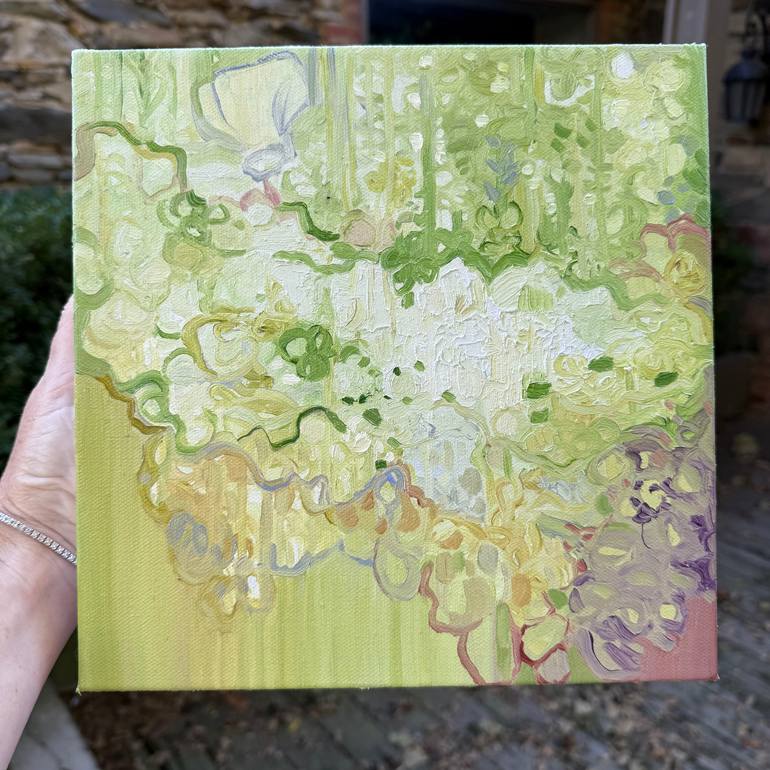 Original Abstract Expressionism Nature Painting by Anna Bergin