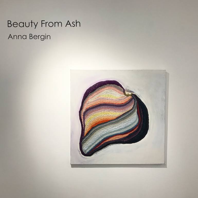 Original Abstract Expressionism Abstract Painting by Anna Bergin