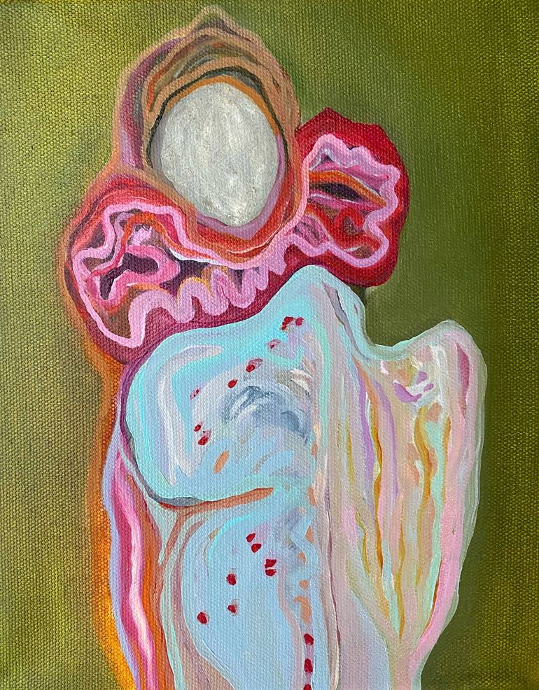 Original Abstract Expressionism Abstract Paintings by Anna Bergin