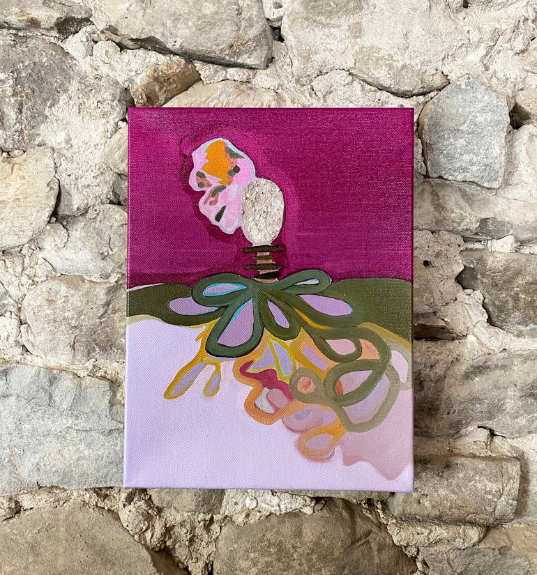 Original Abstract Expressionism Abstract Painting by Anna Bergin