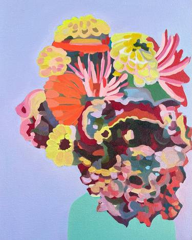 Saatchi Art Artist Anna Bergin; Paintings, “Late Summer Bouquet Three” #art
