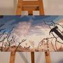 Scene from the rock opera The Wall by Pink Floyd.
Oil on canvas, 50x120 cm.