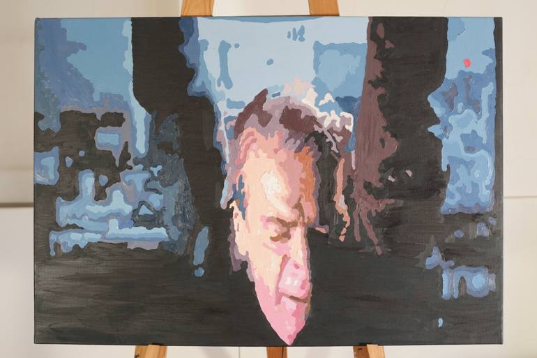 Original Figurative Pop Culture/Celebrity Painting by Dora HanžEk