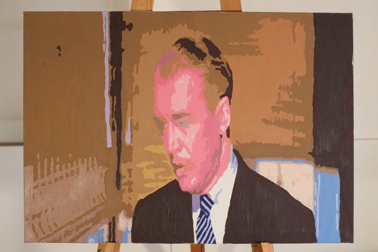 Original Figurative Pop Culture/Celebrity Painting by Dora HanžEk