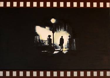 Print of Figurative Cinema Paintings by Dora Hanžek